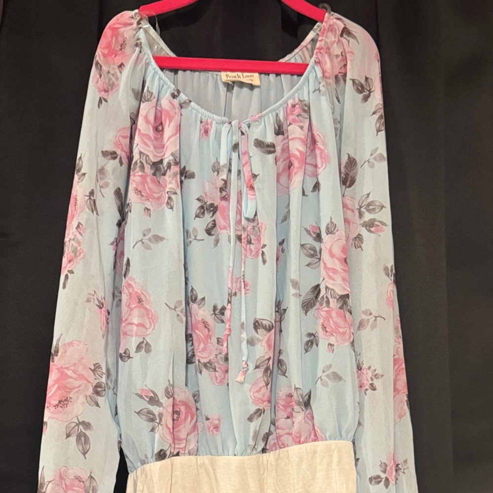 Floral Long Sleeve Blouse